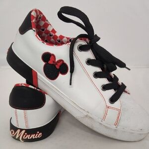 Disney Minnie Mouse White Athletic Sneakers